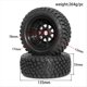 thumbnail image 3 of Neumáticos de Camión Desert Short Course de 135 mm, 1/7 y 1/8, con Rueda Hexagonal de 17 mm para ARRMA Mojave UDR Yikong DF7 RC., 3 of 5
