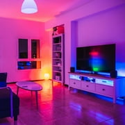 Feit Electric Smart LED 9 Watt (60 Watt Eq.) Color Changing/Tunable White Light Bulb, A19, E26, Dimmable