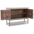 thumbnail image 6 of Ashley Furniture Laddford 2-Shelf Wood Accent Cabinet in Natural, 6 of 8