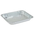 thumbnail image 1 of CPC B6012 1 by 2 Size Shallow Aluminum Foil Pan, 13 x 10 x 1.5 in. - Case of 100, 1 of 1