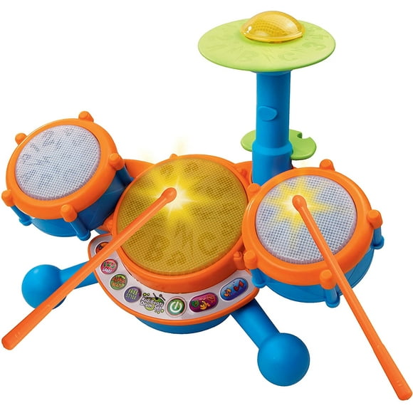 VTech, KidiBeats Drum Set, Toy Drums, Musical Toy, Learning Toy
