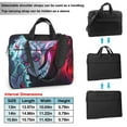 thumbnail image 2 of Anime Dandadan Laptop Bag Shoulder Portable Laptop Case Sleeve Chromebook Notebook Messenger Briefcase Adjustable Handbag For Women & Men, 2 of 8