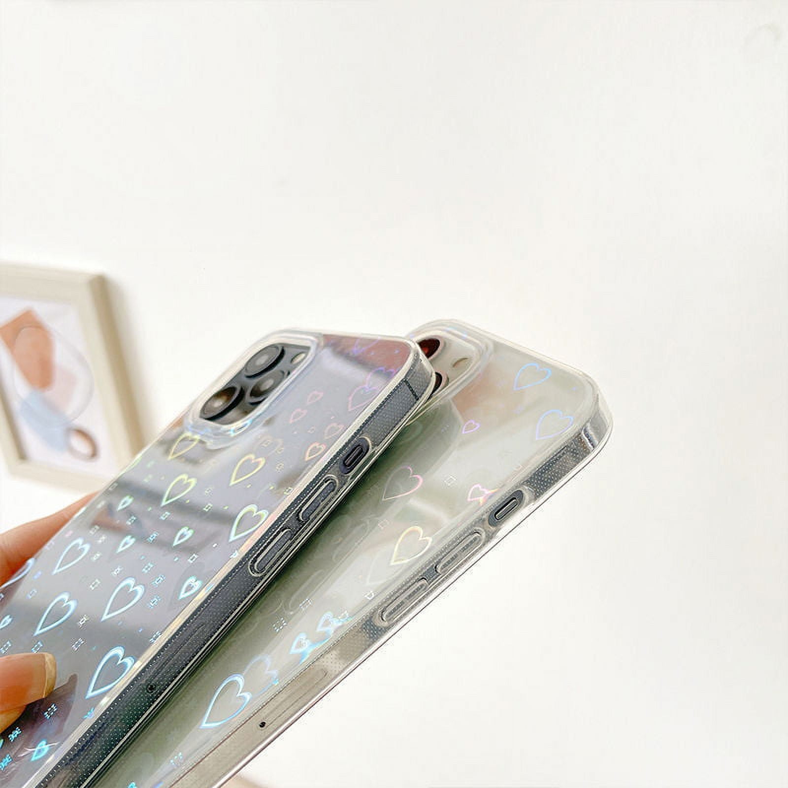 Cute Luxury Gradient Vertical Bar Wrinkle Pattern Phone Case for
