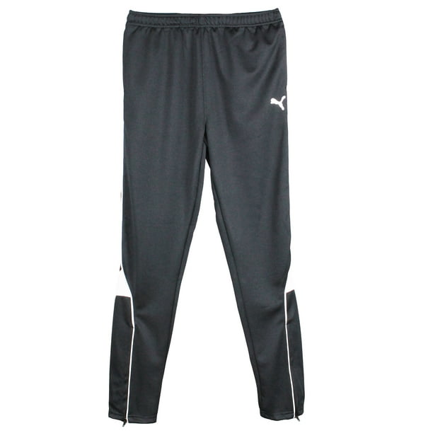 puma black jogging bottoms