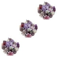 thumbnail image 3 of Youkk Transform Space Elegant Artificial Flower Arrangements Wide Application purple LH001 3Set, 3 of 6