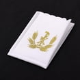 thumbnail image 3 of BLESSUME Church Mass Altar Cloth Purificator Cloth Cross Embroidery (White 5), 3 of 6