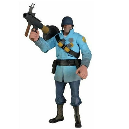 NECA Team Fortress 2 The Soldier Blue Action Figure