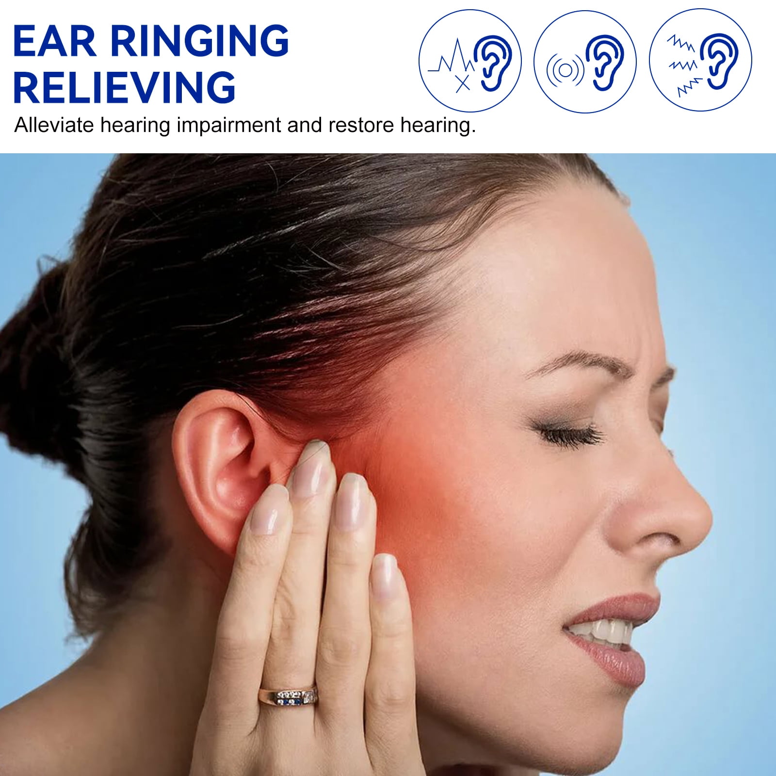 Alvantor Ear Wax Removal Spray - Gentle Ear Cleaning Drops for Tinnitus Relief & Hearing Support, 2fl.oz