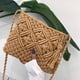 thumbnail image 5 of Bolso de mano cruzado tejido a mano para mujer, bolso de hombro para playa de verano, bolso de mano de algodón tejido a crochet hecho a mano con borlas, 5 of 5