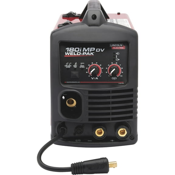 Lincoln Electric WELD-PAK Dual-Voltage 120/230V, 180 Amp, Inverter MIG Welder/Multi-Process Welder, Flux Core, Stick   TIG, Model# K5257-1