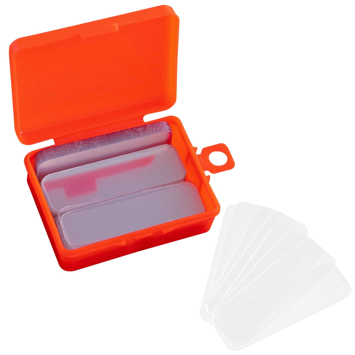 ALIMARO 60pcs Sticker Tape ,  Double-sided Mounting Tape Transparent Residue-free Wall Tape Strips for Mirrors Glass Ceramic Tile Marble