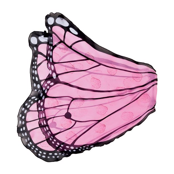 Fanciful Fabric Butterfly Wings