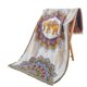 thumbnail image 4 of Toalla de baño de algodón de gasa multicapa, suave y cómoda, toalla de playa étnica, viento, dios del sol, agradable para la piel, absorbente, 4 of 5