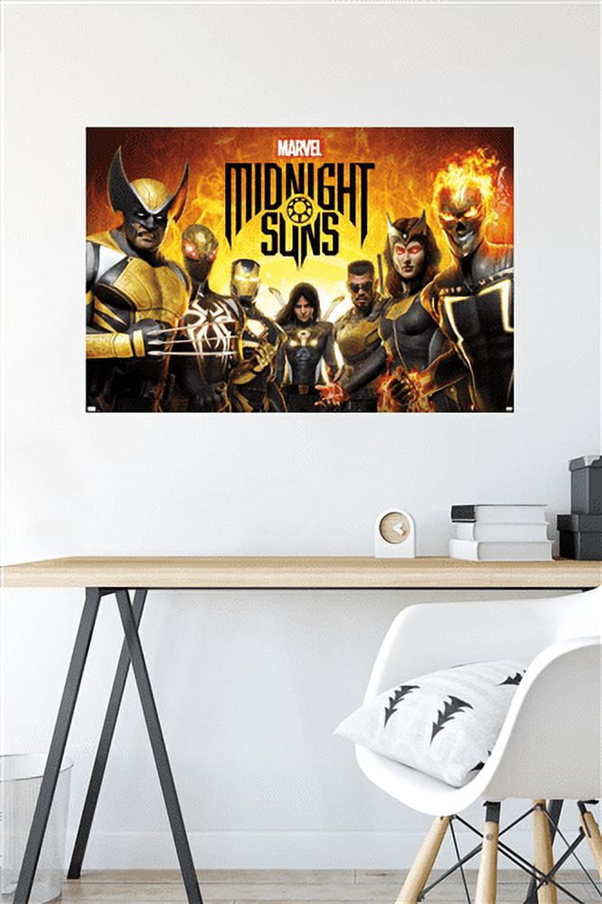 Marvel Midnight Suns - Key Art Wall Poster, 22.375" x 34"