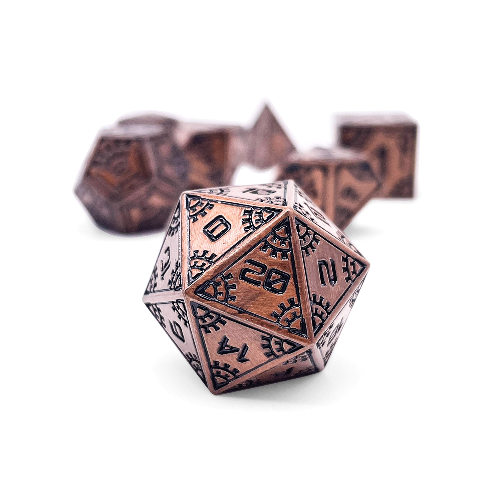 DnD Dice | Interstellar - Space Dice 7 Piece RPG Set | Norse Foundry