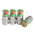 thumbnail image 1 of Portable Car Auto Tyre Tire Pressure Gauge Sensor Indicator Stem - 4 pcs/set, 1 of 6