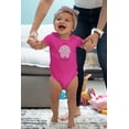 thumbnail image 3 of Old Glory Little Monster 2 Pink Short Sleeve Baby One Piece, 3 of 6