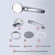 thumbnail image 3 of Handheld Shower Head with ON/Off Pause 3 Settings High Pressure Showerhead Adjustable Detachable Bathroom Shower Head Polished Bath Shower Head, 3 of 5