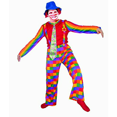 Dress Up America Laughing Clown, Multi-Colored, Large