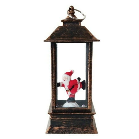 

Christmas Lantern Night Light Elderly Snowman Decoration LED Lamp A