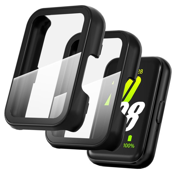 Funda con protector de pantalla Suoman, paquete de 2 unidades, para Samsung Galaxy Fit3