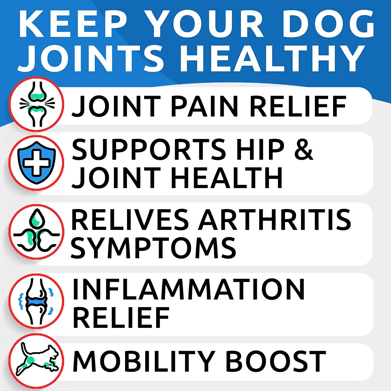 Liquid Glucosamine for Dogs - Hip & Joint Support with Chondroitin, MSM & Collagen - Easy-Serve Joint Pain Relief Supplement (16 fl oz)