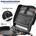 thumbnail image 4 of FORMRS Zipper Binder with Shoulder Strap 2-inch Ring 500 Sheet Capacity File Bag, Retro Watercolor Planet, 4 of 5