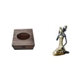 thumbnail image 1 of Caja De Pañuelos De Madera, Dispensador De Pañuelos Faciales, Organizador, Bandeja Para Toallas De Mano, Soporte Para Servilletas, Funda Para Caja De Pañuelos Para Baño, Coche Y Hogar., 1 of 8
