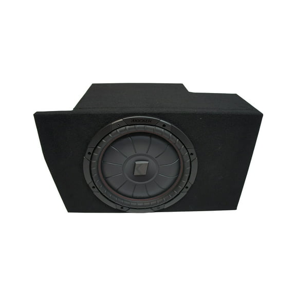 2005-2014 Ford Mustang Coupe Kicker CompVT CVT10 Single 10" Sub Box Final 2 Ohm