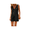 Black, variant on Women's Summer Overall Button Down Jumpsuits Cotton Linen Sleeveless Wide Leg Short Romper One Piece with Pockets