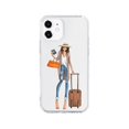 thumbnail image 1 of Funda Transparente Hueco Tallada Compatible Para Motorola Moto Edge 30 Fusion E13 Neo E22 E22I Ultra Suave 128YZKT Chica De Compras De Moda, 1 of 4