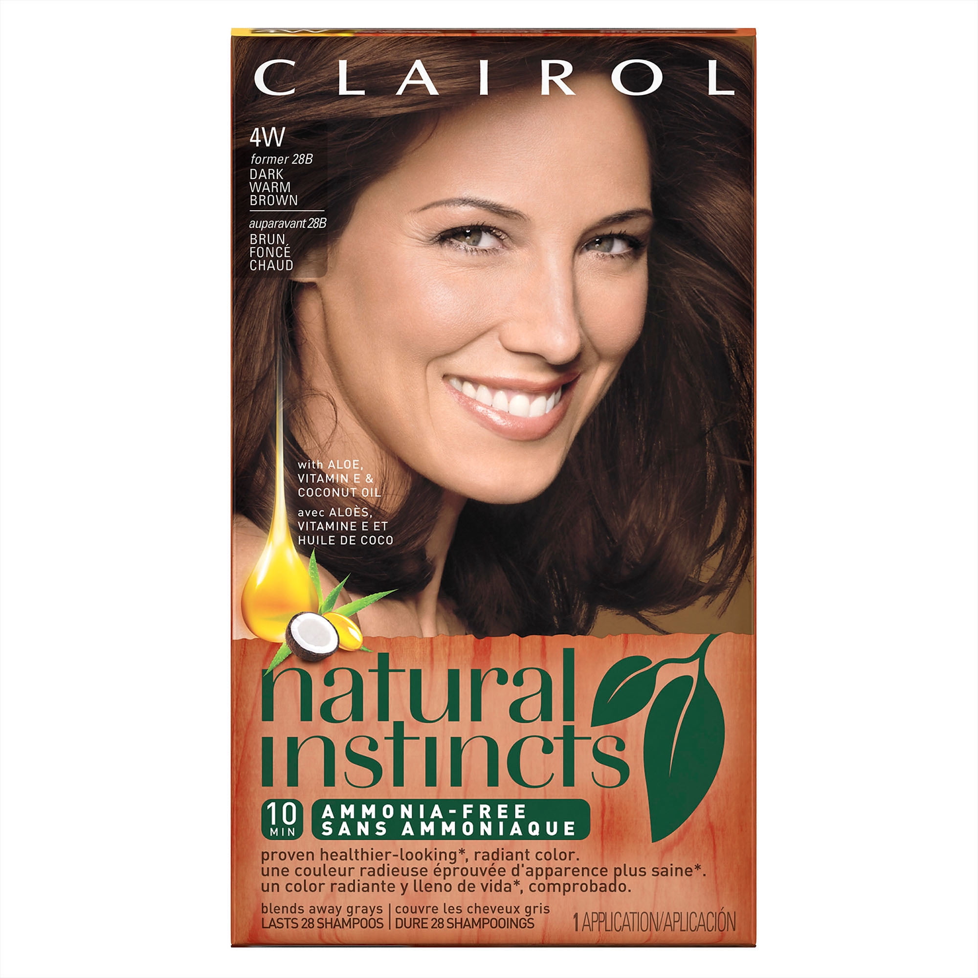 Clairol Natural Instincts Semi Permanent Hair Color Light Warm