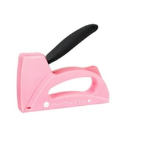 Light Duty Staple Gun For Wood Pink Upholstery Staple Gun With 1600pcs Staples For Crafts Fabric DIY Decoration ,Wide Application