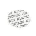 thumbnail image 4 of Unique Bargains 27mm PE Foam Resistant Tamper Pressure Sensitive Seal White 200 Pack, 4 of 5
