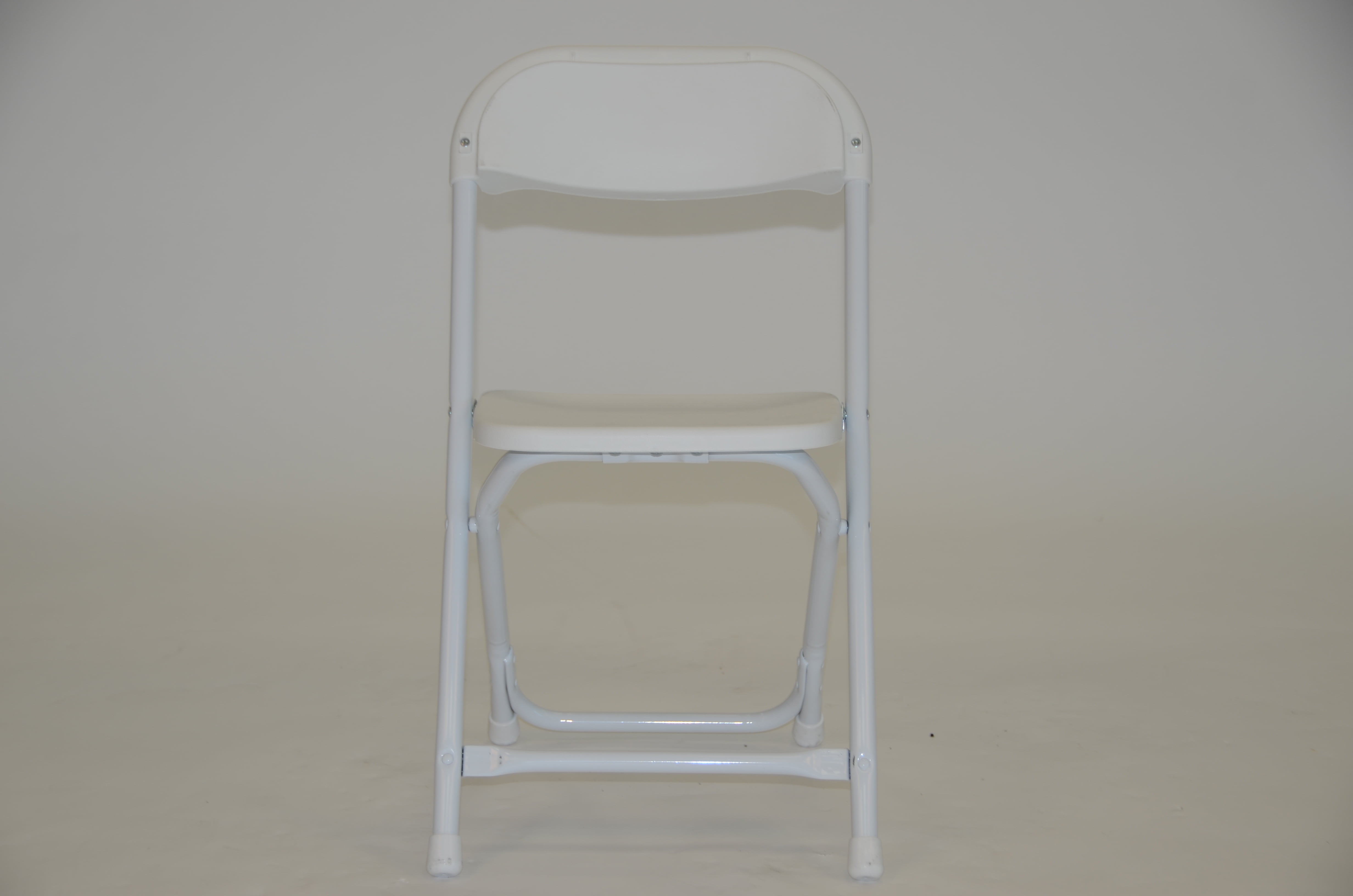 Rhino Children's Plastic Folding Chair - White