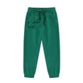 thumbnail image 5 of Ccpelsie Girls Clothes 2 Piece Clothing Sets Hoodie Long Sleeve Sweatshirts and Pants Fall Winter Outfits for Girls(Dark Green,6-7 Years), 5 of 7