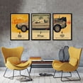 thumbnail image 4 of Impresión nostálgica, póster vintage de la película Regreso al futuro 1, 2, 3, impresiones, película clásica, arte para el hogar, decoración de pared, pintura retro de coche, 4 of 5