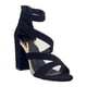 thumbnail image 1 of Zapatillas Abiertas Mujer Cruzadas Negro Formales Casuales negro 23 Clasben 024D4Y, 1 of 6