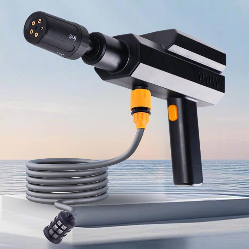Ywmsfl Robust 140W Cordless Pressure Washer With 5000mAh Battery And 7 Settings For Patio