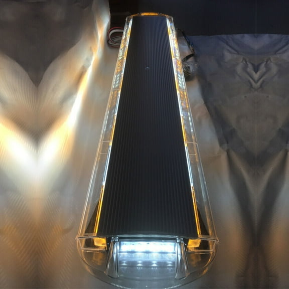 47" LED Amber White Strobe Light Bar Emergency Warning Tow Truck Response 88 LED