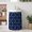 Navy Blue, variant on Navy Blue Small Sink Skirt 10''x11'', Geometric Leaf Diamond Plaid Abstract Check Bathroom Vanity Utility Cabinet Curtain, Kitchen Under Sink Laundry Privacy Drape Waterproof Closet Curtains