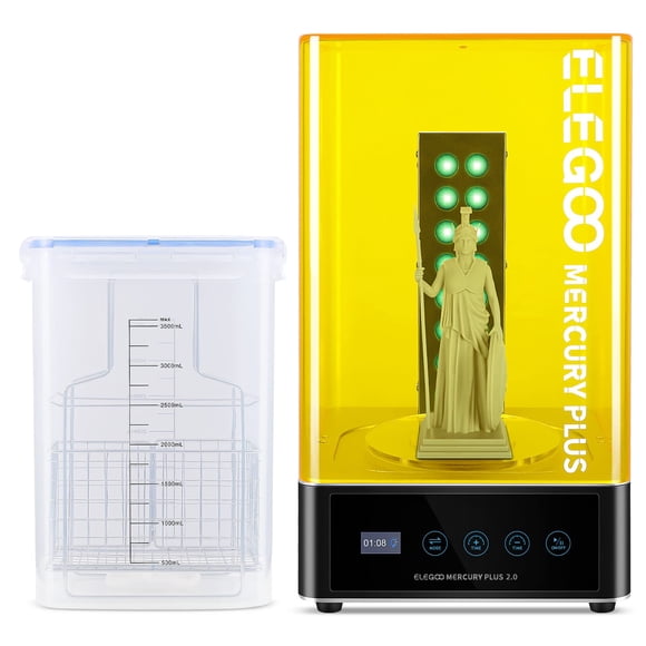 Máquina de lavado y curado ELEGOO Mercury Plus 2.0 para impresión 3D