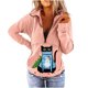 thumbnail image 1 of Moda mujer Casual cuello vuelto manga larga suelta camiseta otoño blusa pulóver Tops Pompotops FGAJ21569, 1 of 8