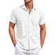 thumbnail image 1 of Men's Vintage Button Down Bowling Shirts Short Sleeve Summer Beach Shirt M, 1 of 5