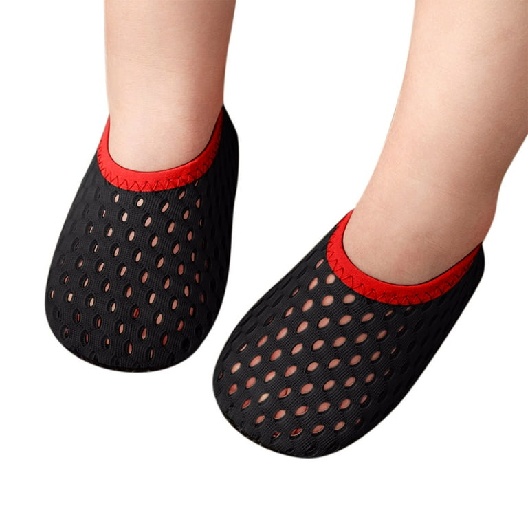 niuredltd boys girls socks toddler breathable mesh the floor socks barefoot  socks non slip shoes size 12 