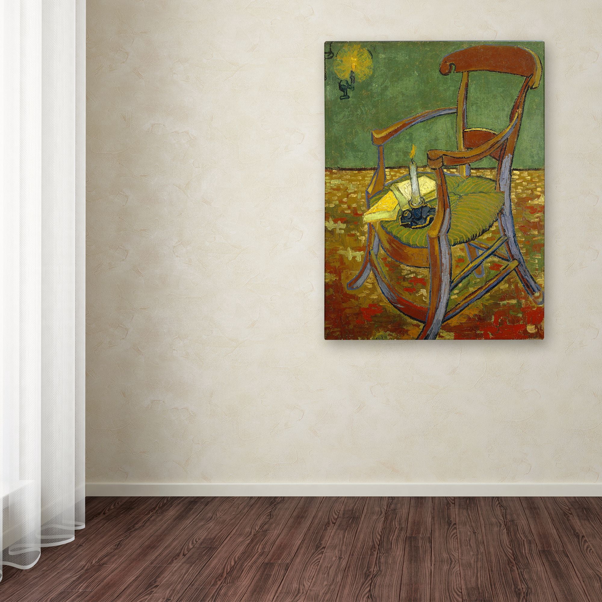 Van Gogh 'Gauguins Chair' Canvas Art