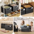 thumbnail image 3 of Organizador de zapatos NestOrganix Closet Storage 16-24 pares negro, 3 of 9