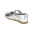 thumbnail image 3 of New Girl Little Angel Kelly-767D Round Toe Rhinestone Mary Jane Ballerina Flat, 3 of 5