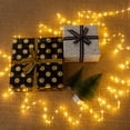 thumbnail image 5 of ZELUXDOT Fairy Lights Plug in,66FT 400 LEDs Waterproof Led String Lights,8 Modes Remote Twinkle Light for Bedroom Window Weddings Christmas Holiday Decoration,Silver Wire,2 Inch Led Space,Warm White, 5 of 8