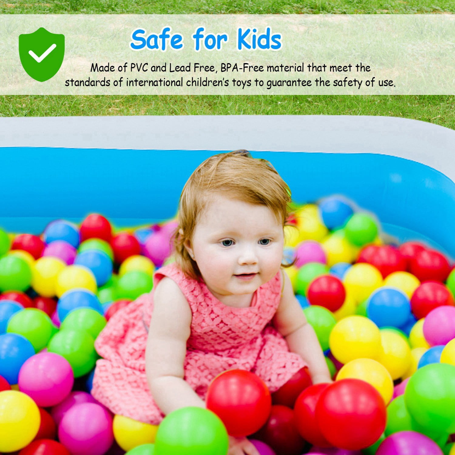 120*72*24in Inflatable Family Swimming Lounge Pool  Backyard Summer Blow up Kiddie Pool